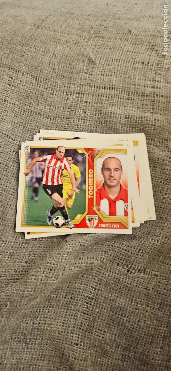 Figurine di Calcio: athletic de bilbao toquero este 2011 2012 11 12 sin pegar trading card