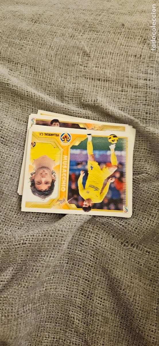 Figurine di Calcio: villarreal musacchio este 2011 2012 11 12 sin pegar trading card