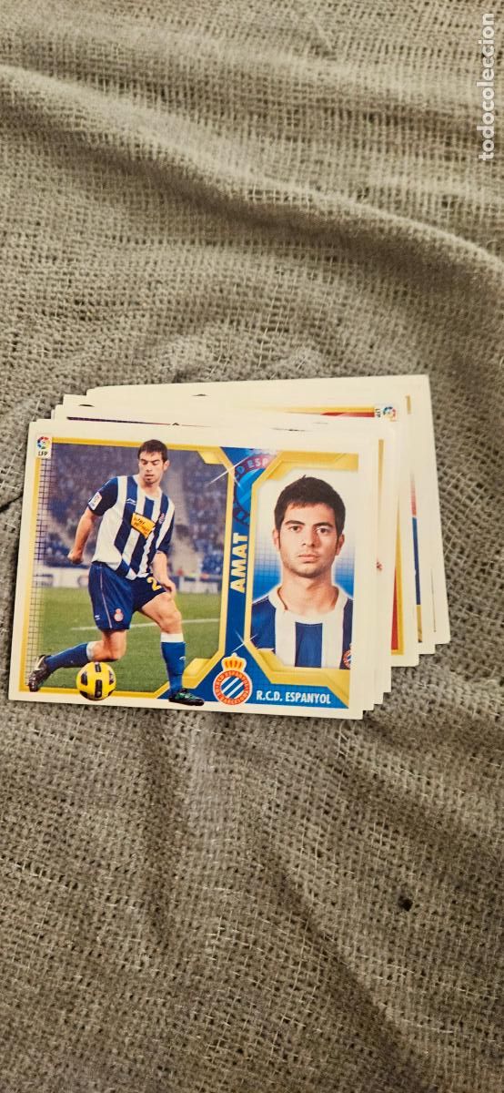 Figurine di Calcio: espa&ntilde;ol amat este 2011 2012 11 12 sin pegar trading card