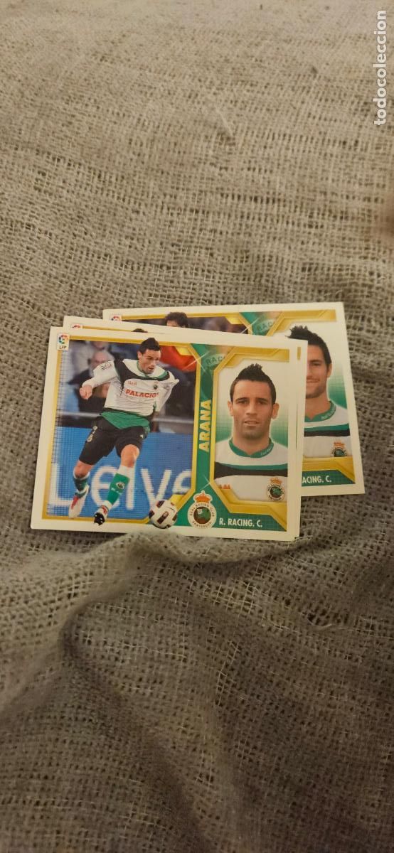 Figurine di Calcio: racing de santander arana este 2011 2012 11 12 sin pegar trading card