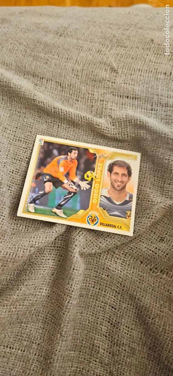 Figurine di Calcio: villarreal diego lopez este 2011 2012 11 12 sin pegar trading card