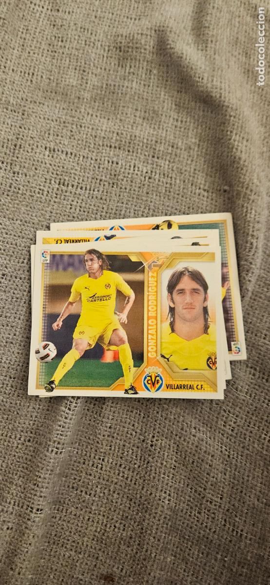 Figurine di Calcio: villarreal gonzalo rodriguez este 2011 2012 11 12 sin pegar trading card