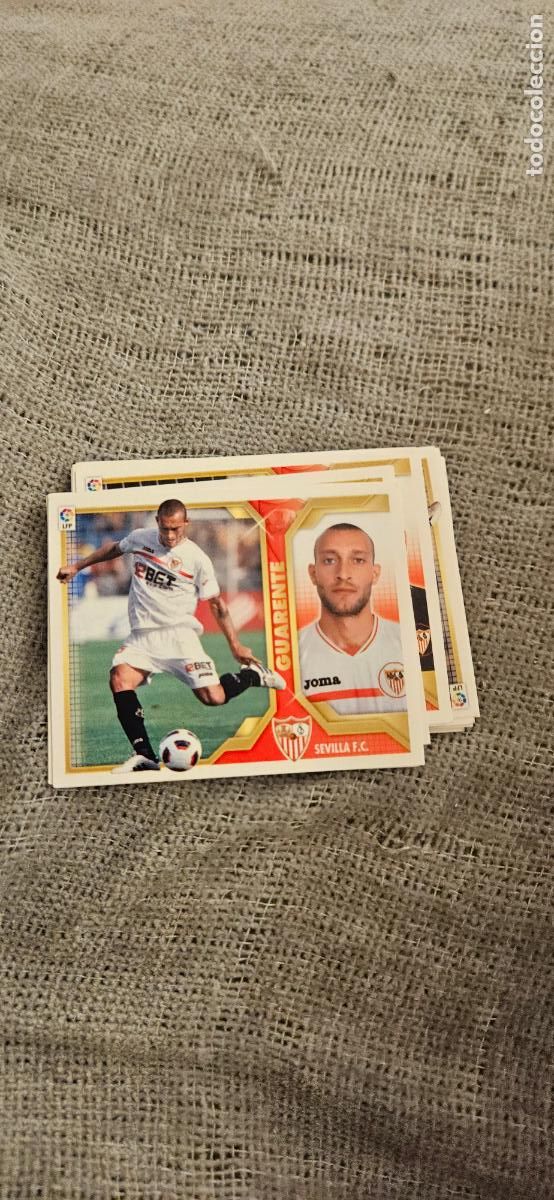 Figurine di Calcio: sevilla guarente este 2011 2012 11 12 sin pegar trading card