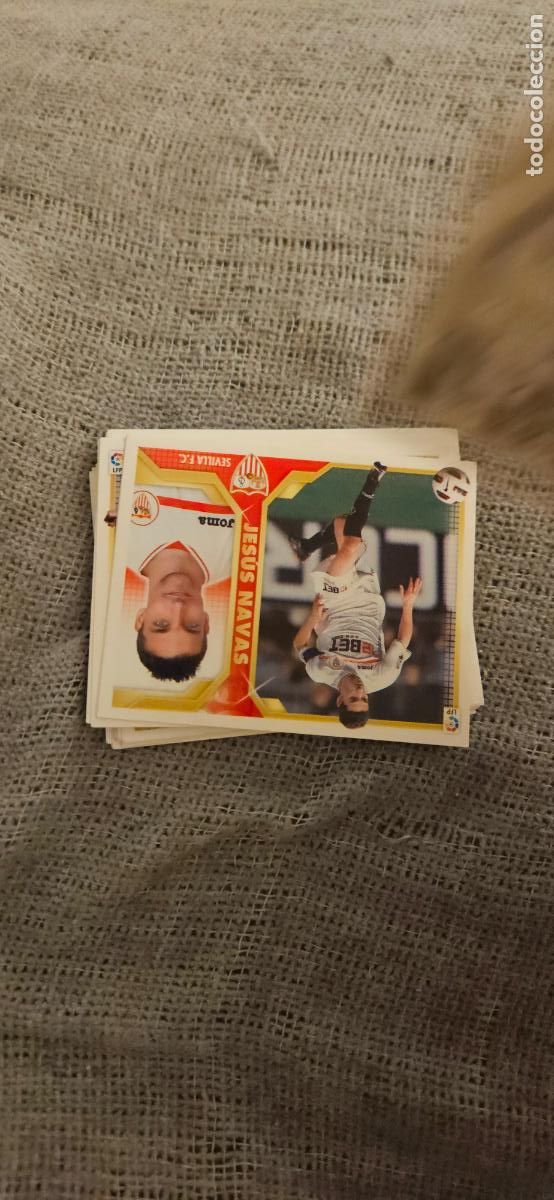 Figurine di Calcio: sevilla jesus navas este 2011 2012 11 12 sin pegar trading card