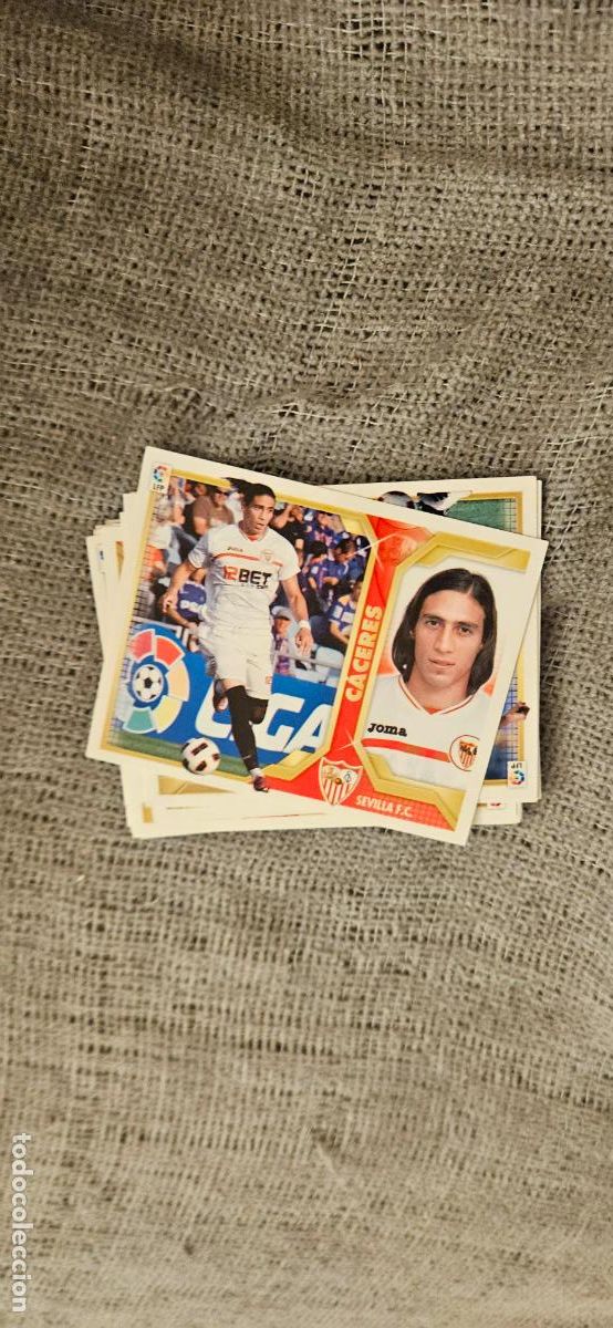 Figurine di Calcio: sevilla caceres este 2011 2012 11 12 sin pegar trading card