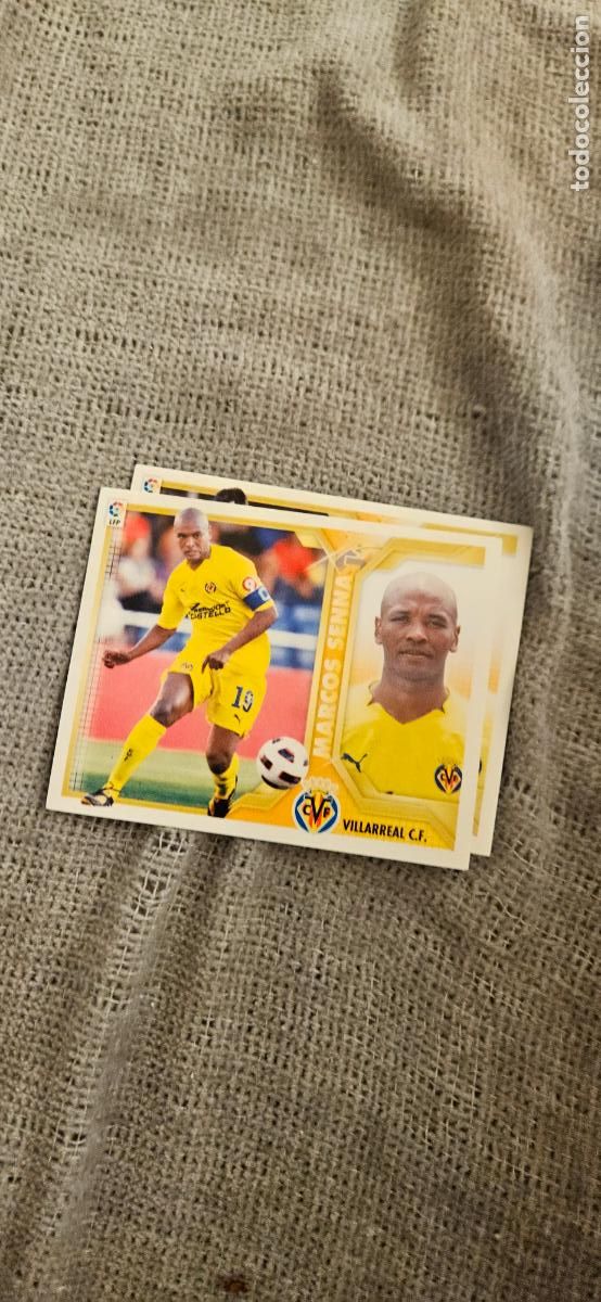 Figurine di Calcio: villarreal senna este 2011 2012 11 12 sin pegar trading card