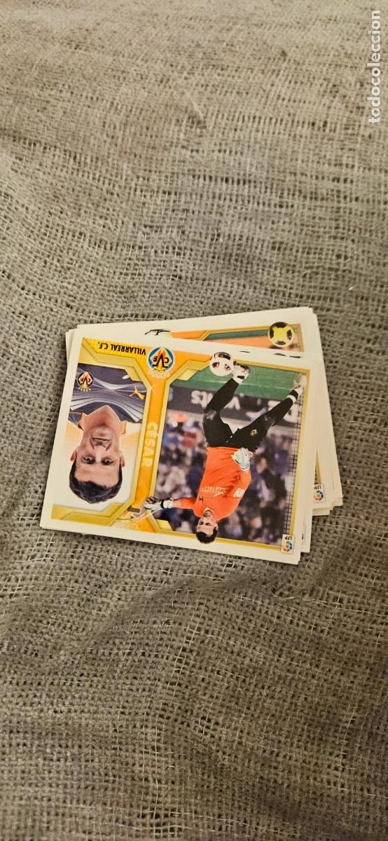 Figurine di Calcio: villarreal cesar este 2011 2012 11 12 sin pegar trading card