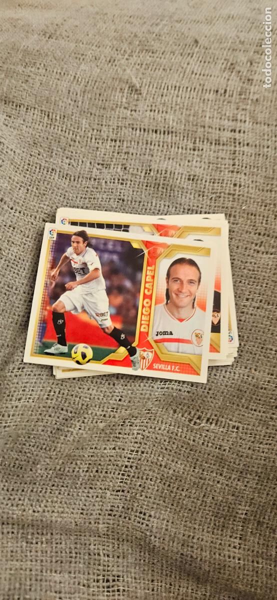 Figurine di Calcio: sevilla diego capel este 2011 2012 11 12 sin pegar trading card