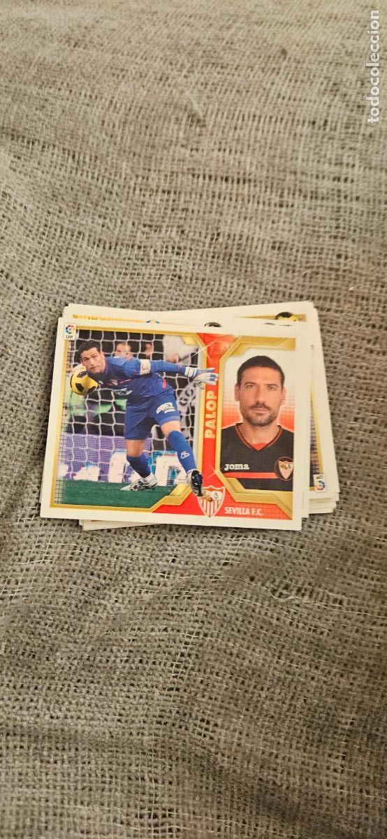 Figurine di Calcio: sevilla palop este 2011 2012 11 12 sin pegar trading card