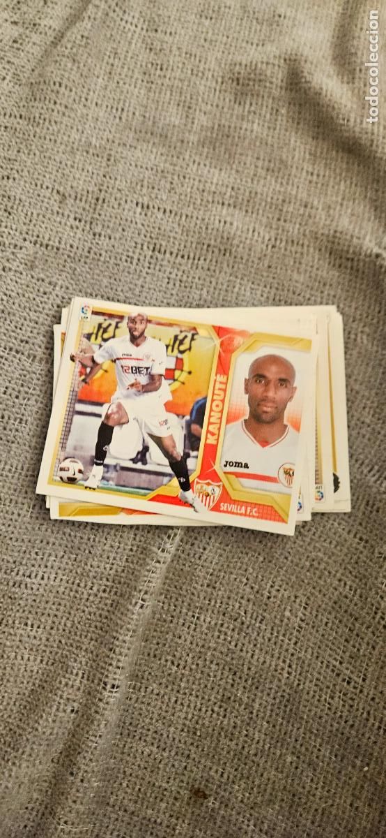 Figurine di Calcio: sevilla kanoute este 2011 2012 11 12 sin pegar trading card