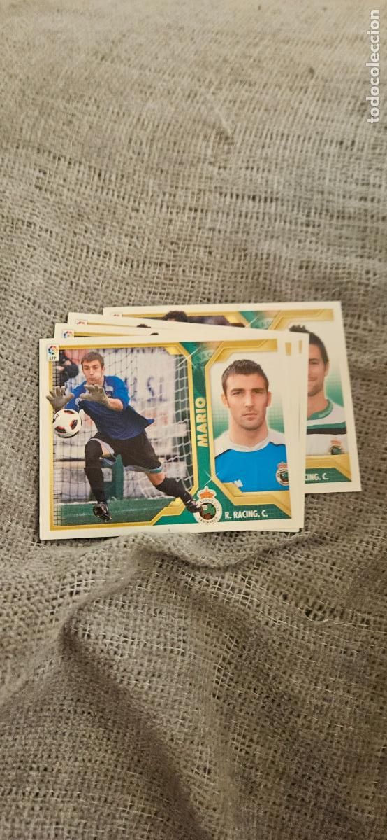 Figurine di Calcio: racing de santander mario este 2011 2012 11 12 sin pegar trading card