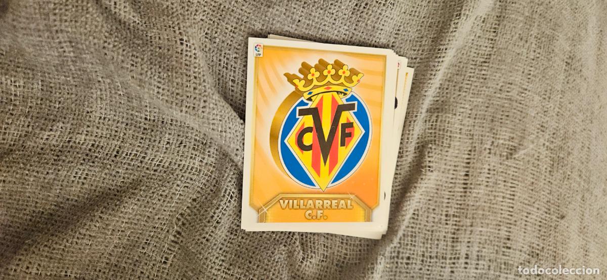 Figurine di Calcio: villarreal escudo este 2011 2012 11 12 sin pegar trading card