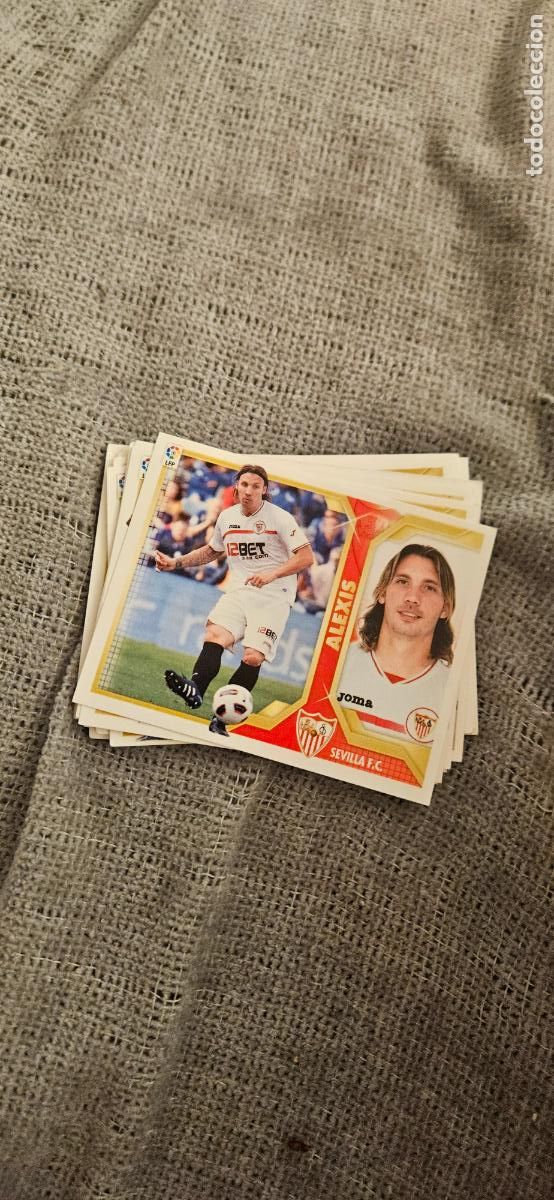 Figurine di Calcio: sevilla alexis este 2011 2012 11 12 sin pegar trading card