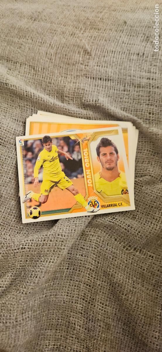 Figurine di Calcio: villarreal joan oriol este 2011 2012 11 12 sin pegar trading card
