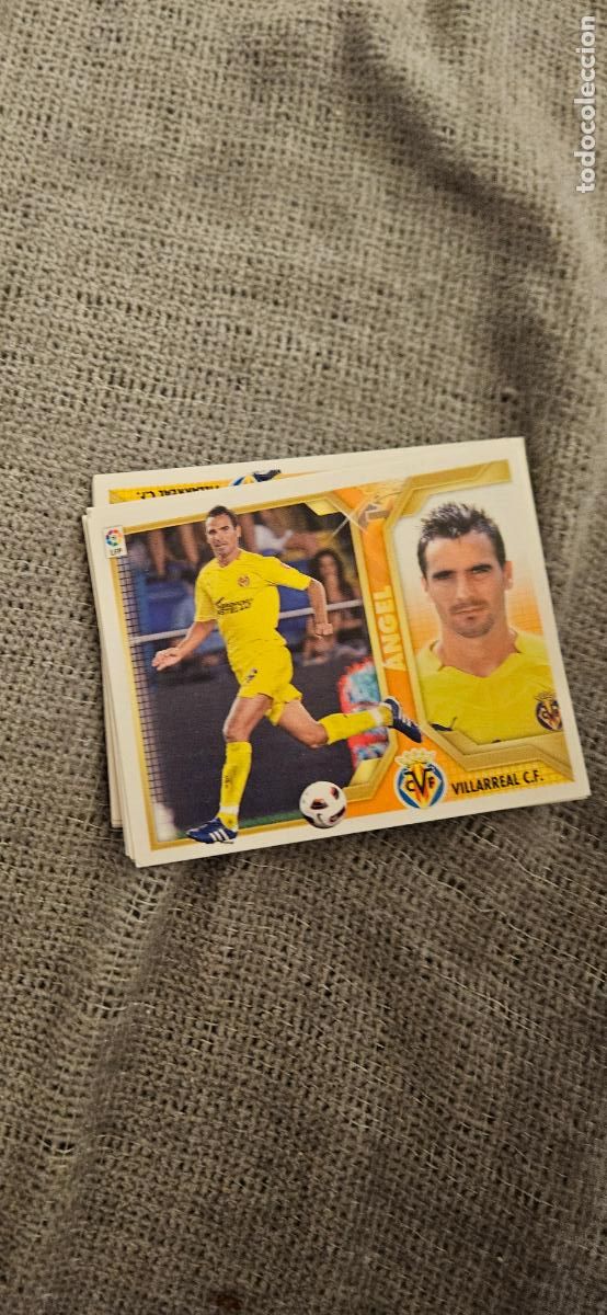 Figurine di Calcio: villarreal angel este 2011 2012 11 12 sin pegar trading card