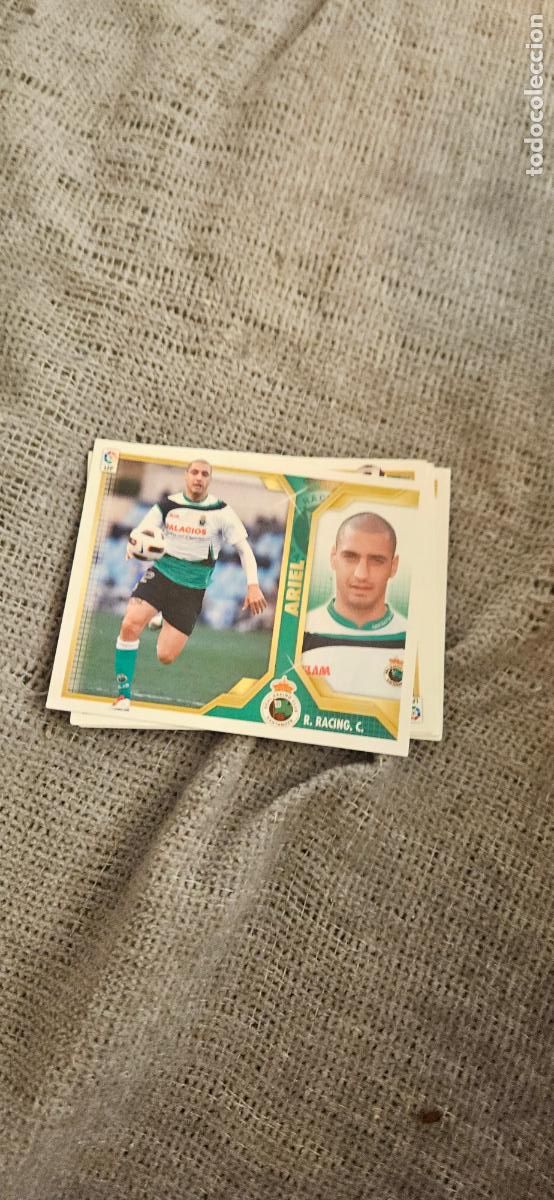 Cartes &agrave; collectionner de Football: racing de santander ariel este 2011 2012 11 12 sin pegar trading card