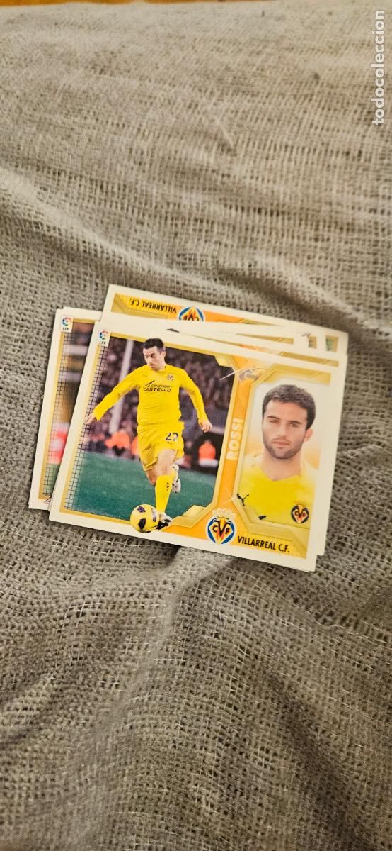 Cartes &agrave; collectionner de Football: villarreal rossi este 2011 2012 11 12 sin pegar trading card