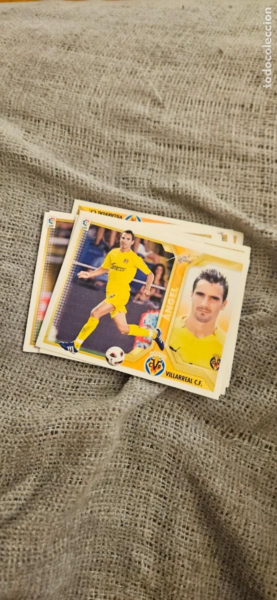 Cartes &agrave; collectionner de Football: villarreal angel este 2011 2012 11 12 sin pegar trading card