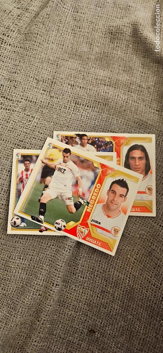 Cartes &agrave; collectionner de Football: sevilla negredo este 2011 2012 11 12 sin pegar trading card