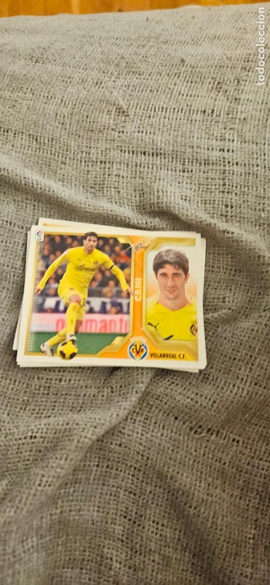 Cartes &agrave; collectionner de Football: villarreal cani este 2011 2012 11 12 sin pegar trading card
