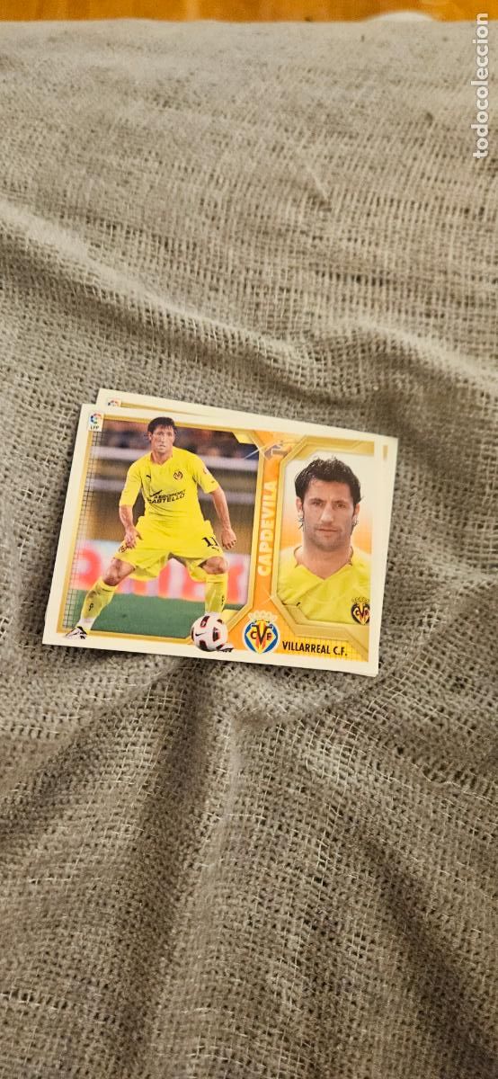Cartes &agrave; collectionner de Football: villarreal capdevilla este 2011 2012 11 12 sin pegar trading card