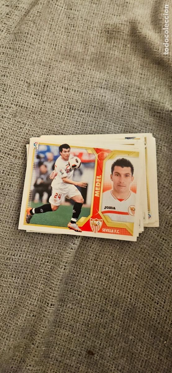 Cartes &agrave; collectionner de Football: sevilla medel este 2011 2012 11 12 sin pegar trading card
