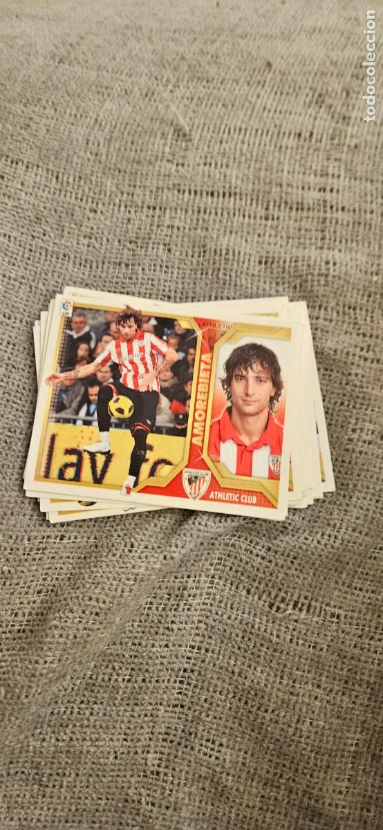 Cartes &agrave; collectionner de Football: athletic de bilbao amorebieta este 2011 2012 11 12 sin pegar trading card
