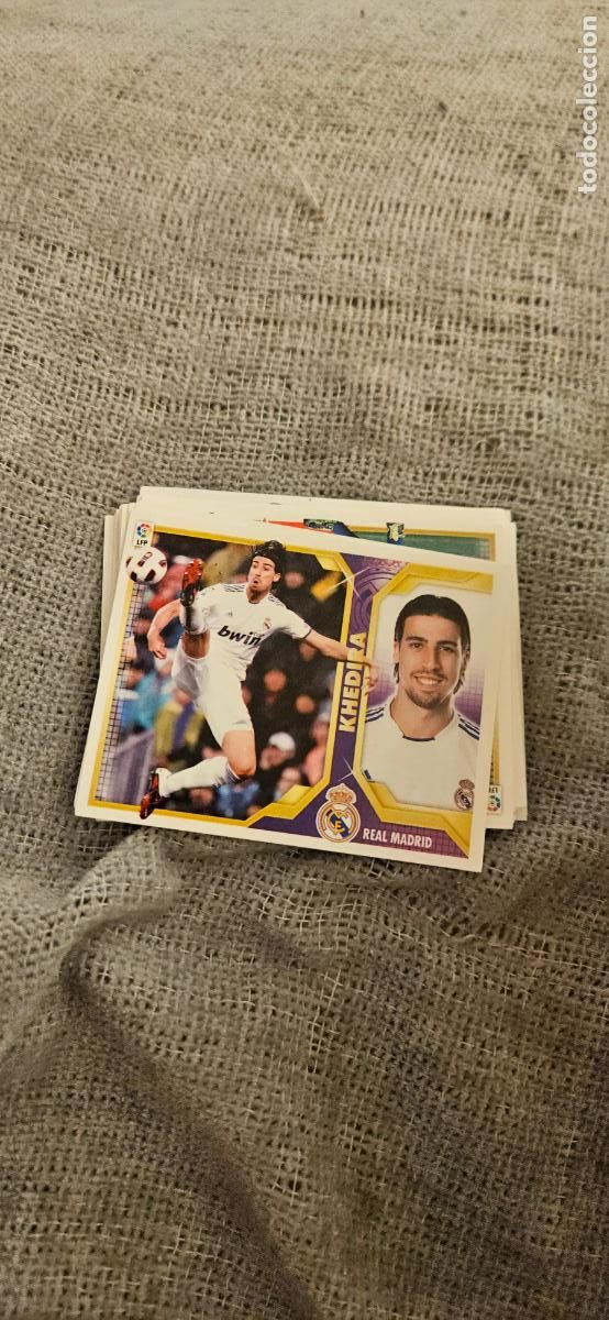 Cartes &agrave; collectionner de Football: khedira real madrid este 2011 2012 11 12 sin pegar trading card