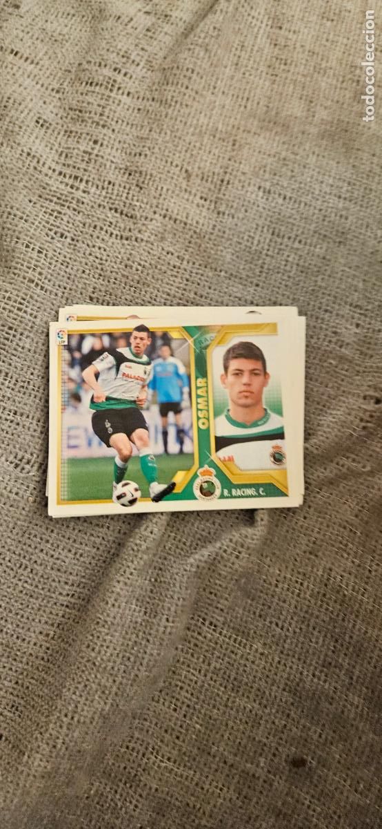 Cartes &agrave; collectionner de Football: racing de santander osmar este 2011 2012 11 12 sin pegar trading card