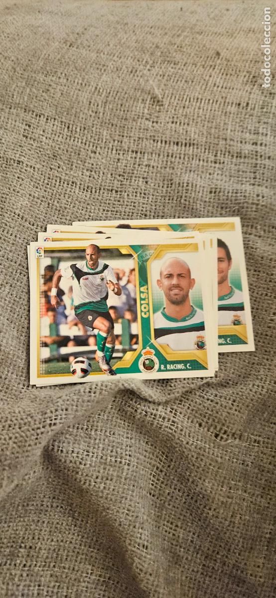Cartes &agrave; collectionner de Football: racing de santander colsa este 2011 2012 11 12 sin pegar trading card