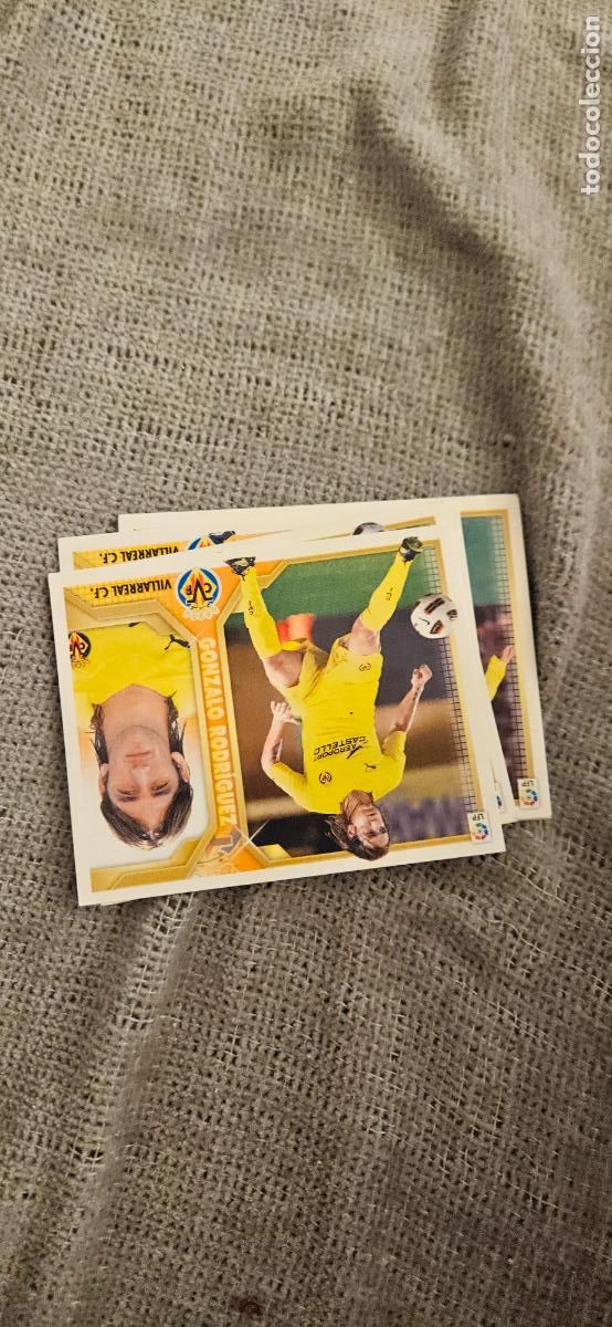 Cartes &agrave; collectionner de Football: villarreal gonzalo rodriguez este 2011 2012 11 12 sin pegar trading card