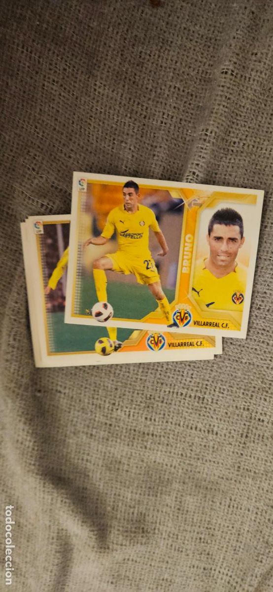 Cartes &agrave; collectionner de Football: villarreal bruno este 2011 2012 11 12 sin pegar trading card