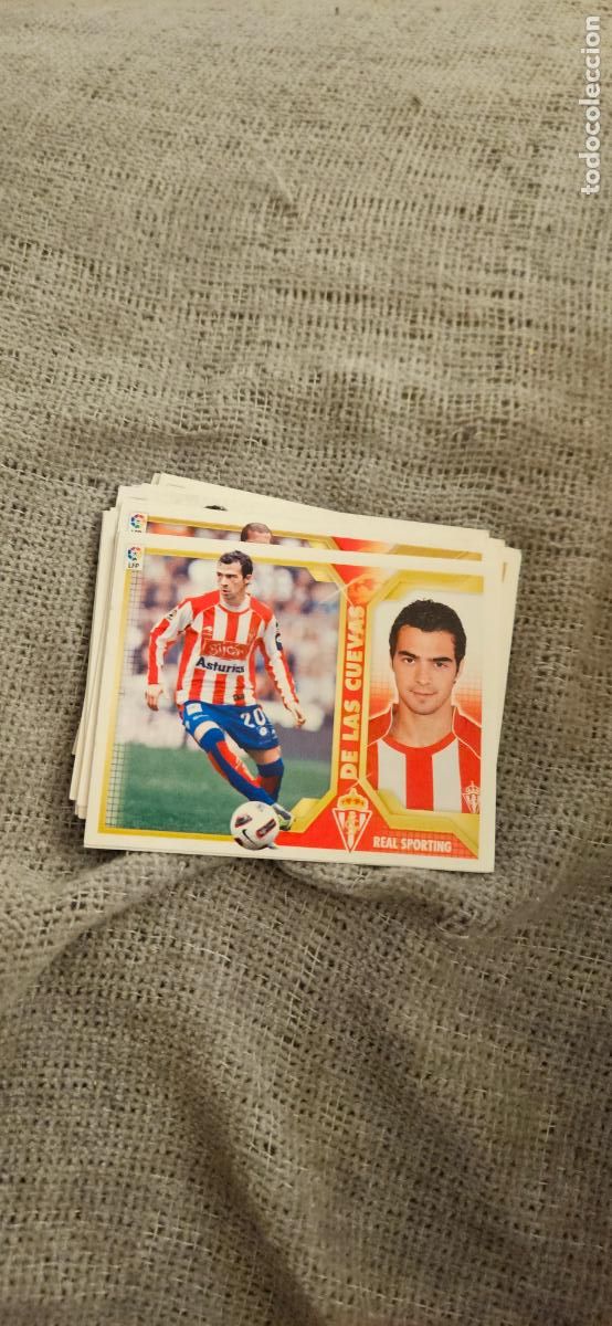 Cromos de F&uacute;tbol: sporting de gijon de las cuevas este 2011 2012 11 12 sin pegar trading card