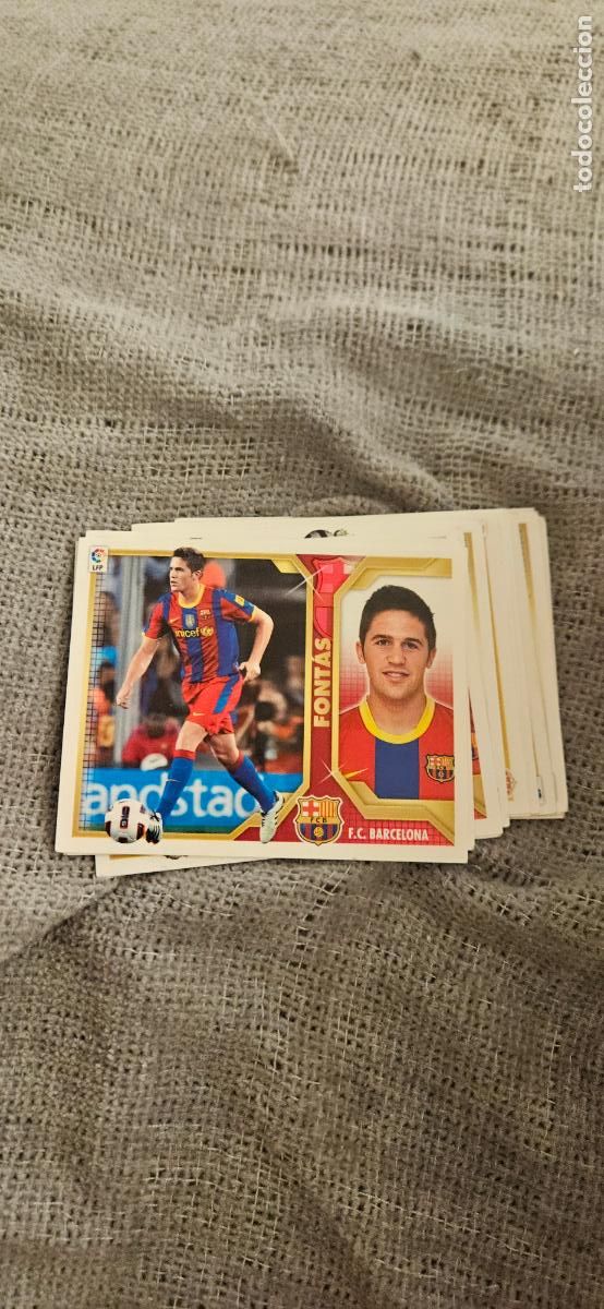 Cromos de F&uacute;tbol: barcelona fontas este 2011 2012 11 12 sin pegar trading card