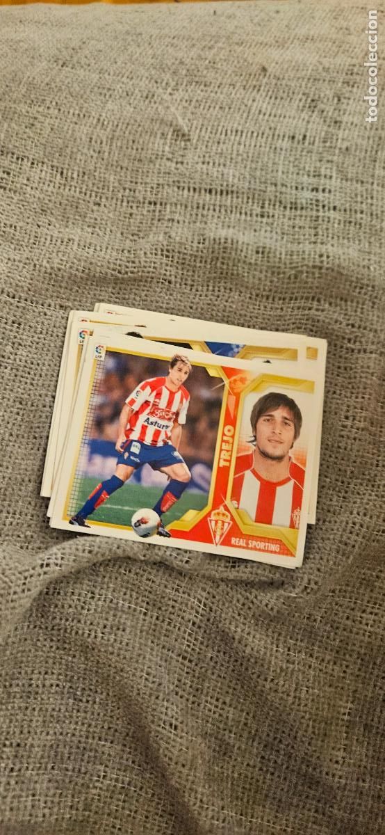 Cromos de F&uacute;tbol: sporting de gijon trejo este 2011 2012 11 12 sin pegar trading card