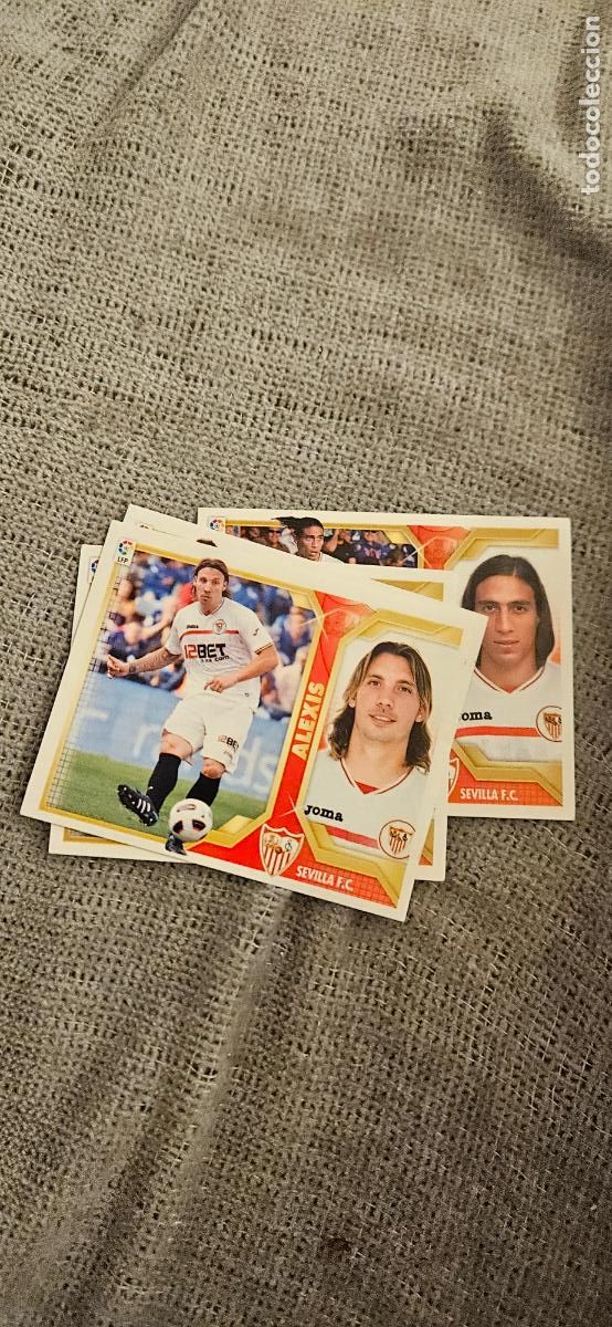 Cromos de F&uacute;tbol: sevilla alexis este 2011 2012 11 12 sin pegar trading card