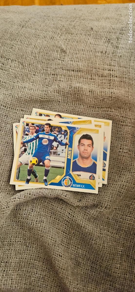 Cromos de F&uacute;tbol: getafe miku este 2011 2012 11 12 sin pegar trading card