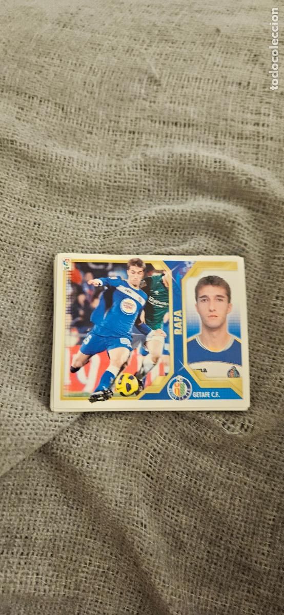 Fu&szlig;ball-Sticker: getafe rafa este 2011 2012 11 12 sin pegar trading card