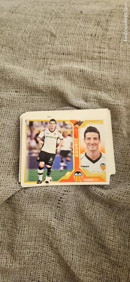 Fu&szlig;ball-Sticker: valencia aduriz este 2011 2012 11 12 sin pegar trading card