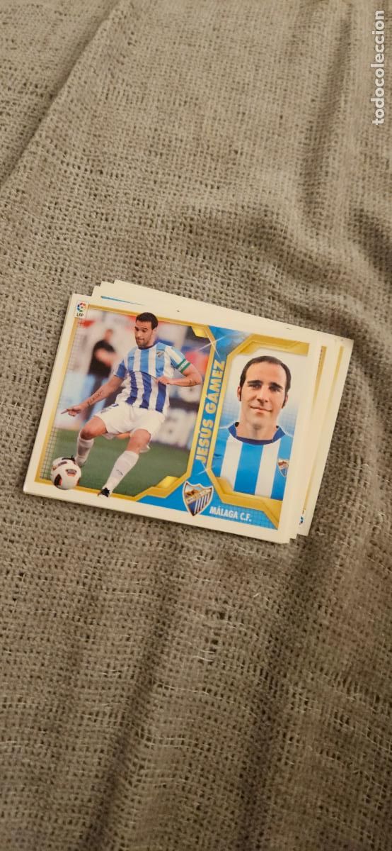 Fu&szlig;ball-Sticker: MALAGA gamez este 2011 2012 11 12 sin pegar trading card