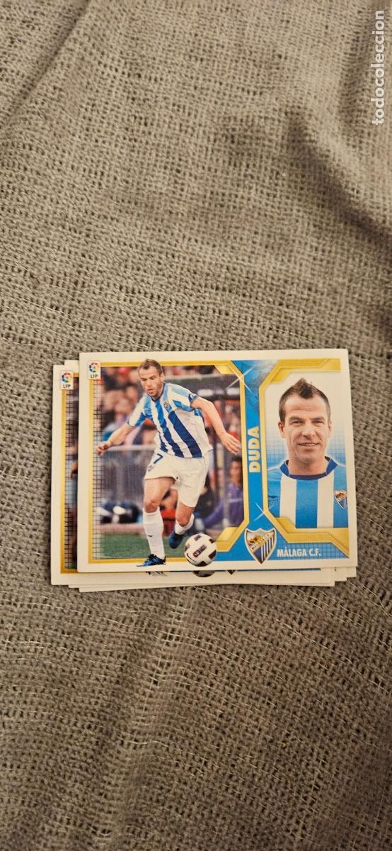 Fu&szlig;ball-Sticker: MALAGA duda este 2011 2012 11 12 sin pegar trading card