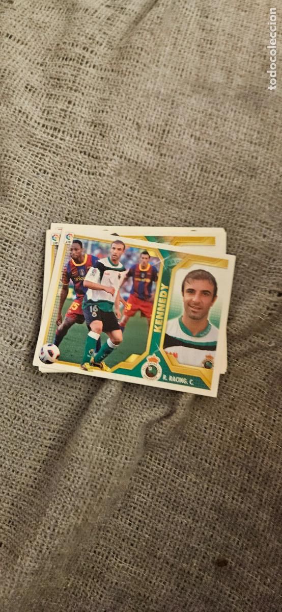 Fu&szlig;ball-Sticker: racing de santander kennedy este 2011 2012 11 12 sin pegar trading card