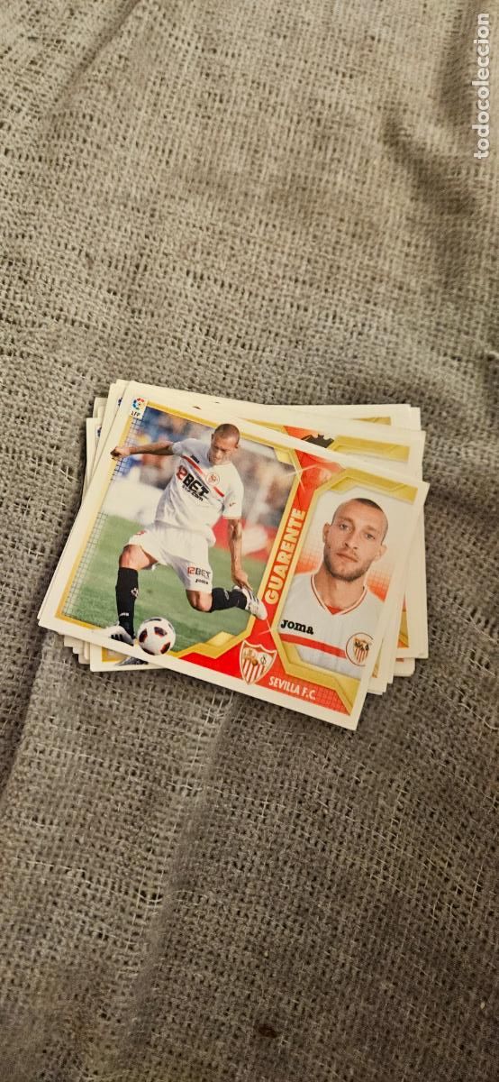 Fu&szlig;ball-Sticker: sevilla guarente este 2011 2012 11 12 sin pegar trading card