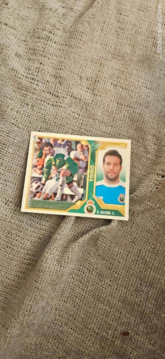 Fu&szlig;ball-Sticker: racing de santander to&ntilde;o este 2011 2012 11 12 sin pegar trading card