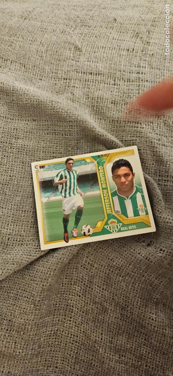Fu&szlig;ball-Sticker: montero betis fichaje fichaje 17 este 2011 2012 11 12 sin pegar trading card