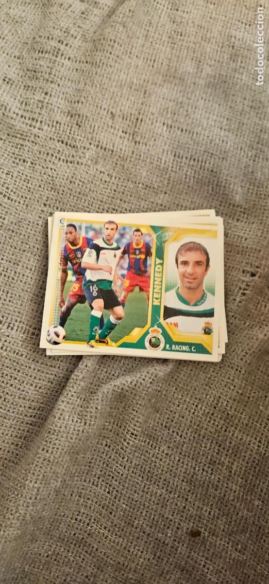 Fu&szlig;ball-Sticker: racing de santander kennedy este 2011 2012 11 12 sin pegar trading card