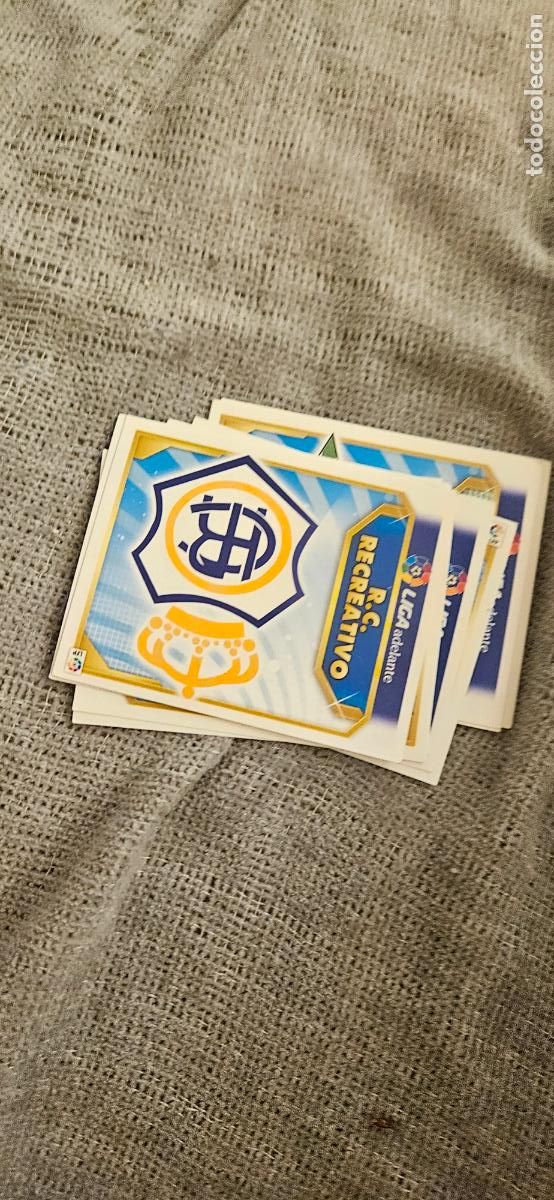 Cromos de Futebol: recreativo escudo 2011 2012 11 12 sin pegar trading card
