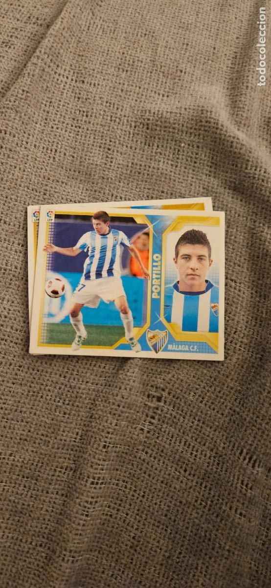 Cromos de Futebol: MALAGA portillo este 2011 2012 11 12 sin pegar trading card