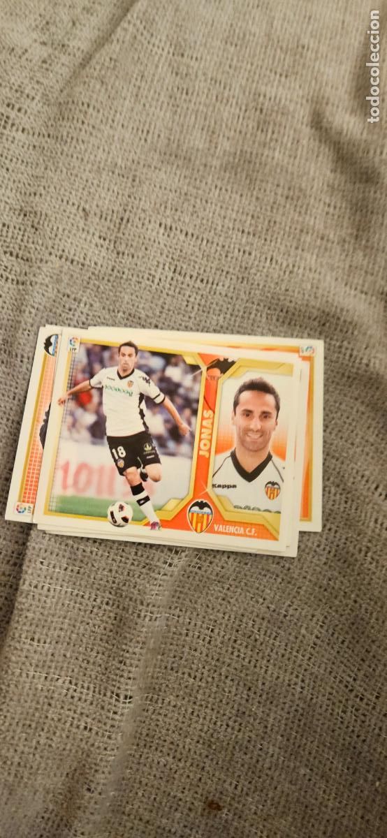 Cromos de Futebol: valencia jonas este 2011 2012 11 12 sin pegar trading card