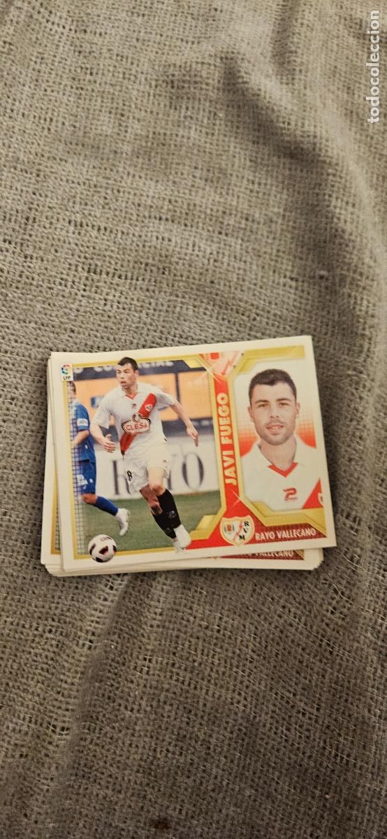 Cromos de F&uacute;tbol: rayo vallecano javi fuego este 2011 2012 11 12 sin pegar trading card